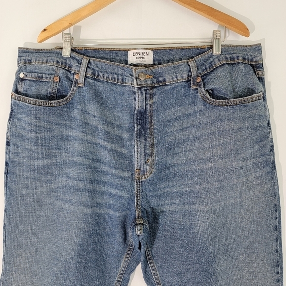Denizen Levis Men's 285 Relaxed Medium Wash Jeans Size W 42 L 30 - Picture 2 of 11